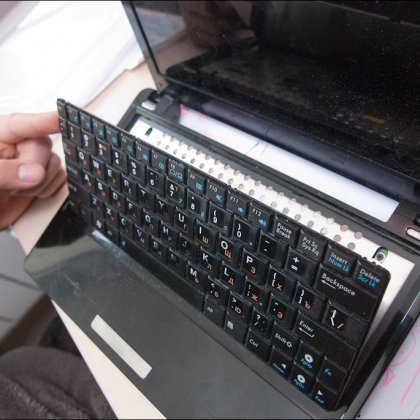 Ремонт клавиатуры ноутбуков в Минске.